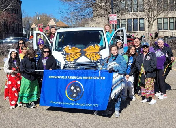 MAIC People in parade